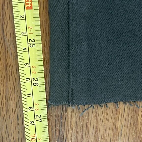 FRANK & EILEEN Cork Everyday Straight Leg Jeans Size 27 Olive Green NEW Wax Coat - Picture 10 of 12